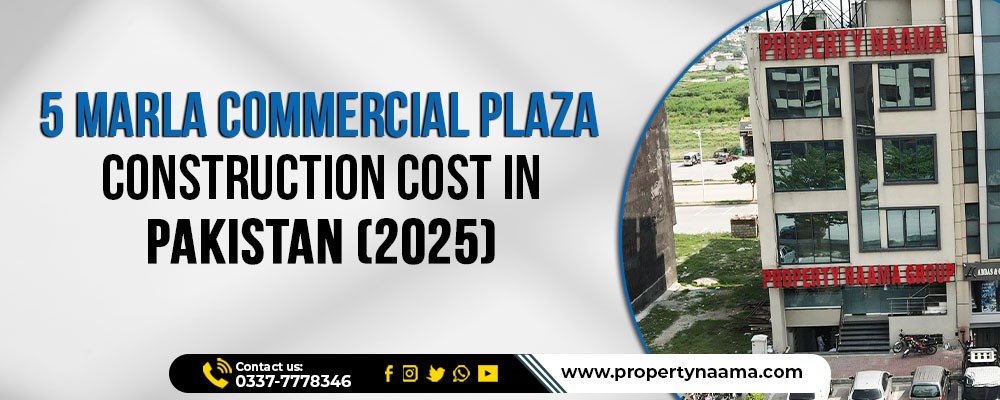 5 Marla Commercial Plaza Construction Cost