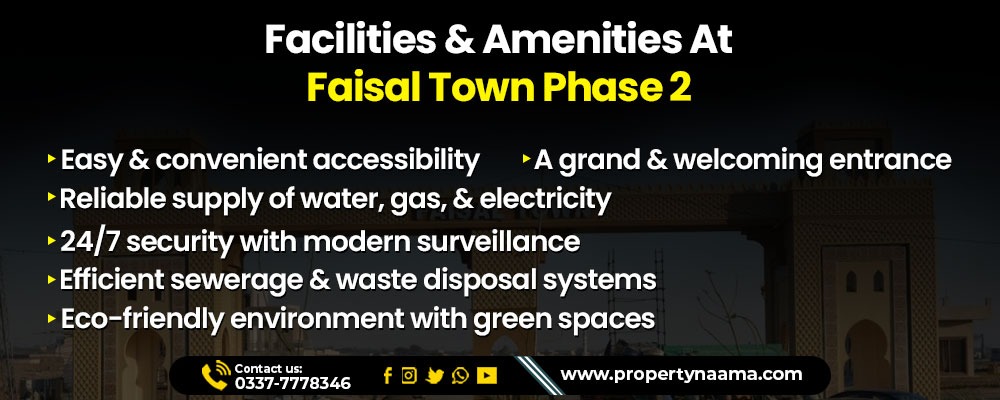 Plots for Sale in Faisal Town Phase 2 Islamabad