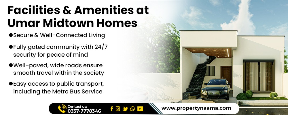 Ready Houses For Sale on Installments in Umar Midtown Homes Rawalpindi
