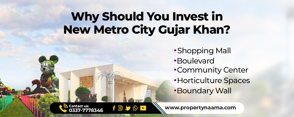 8 Marla Plot For Sale in New Metro City Gujar Khan