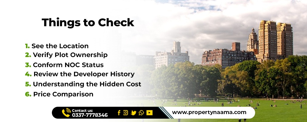 Things to Check Before Buying a Plot on Installments