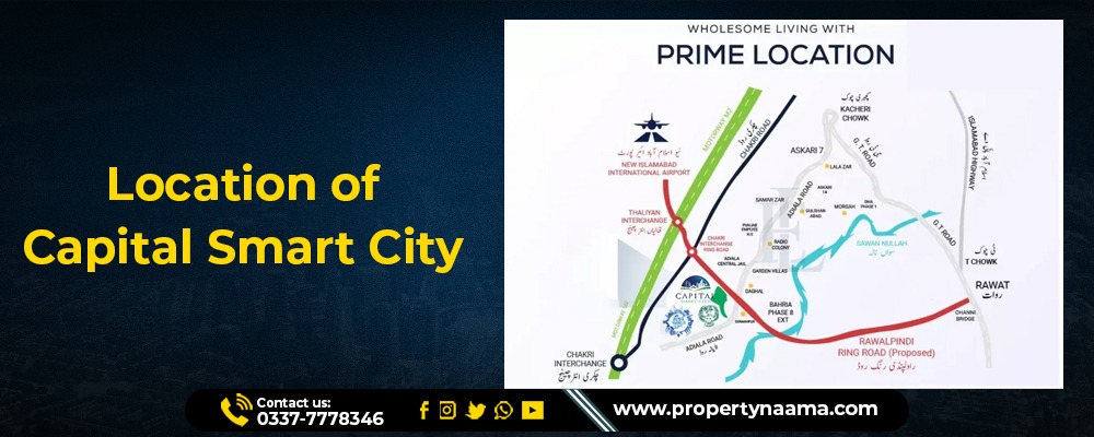 Blue World City vs Capital Smart City Islamabad