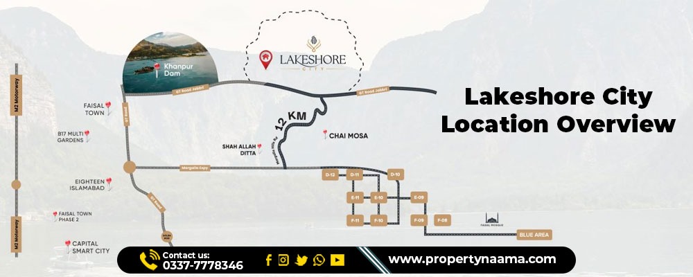 Plots For Sale in Lakeshore City Khanpur