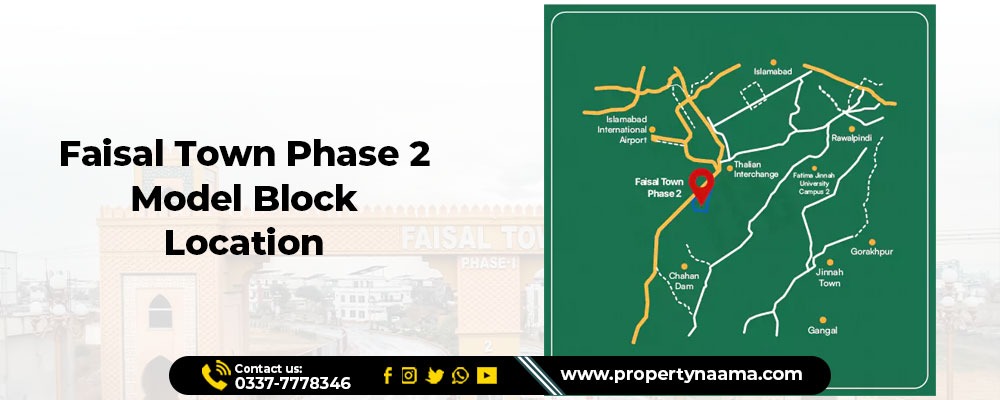 Faisal Town Phase 2 Model Block Plots for Sale