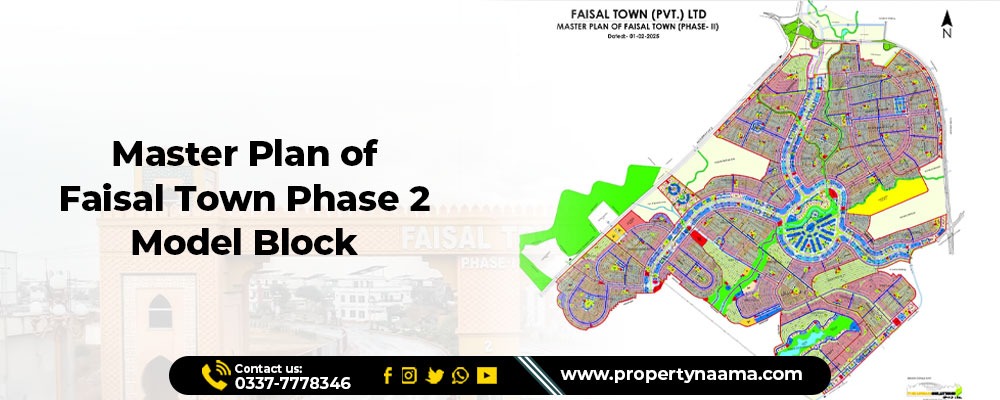 Faisal Town Phase 2 Model Block Plots for Sale