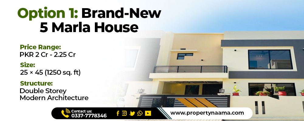 5 Marla House For Sale in Bahria Town Rawalpindi Phase 8