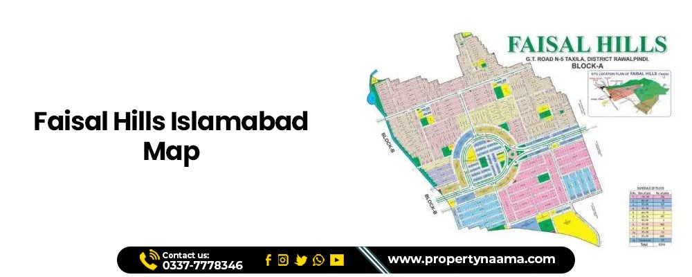 Faisal Hills Islamabad: Location
