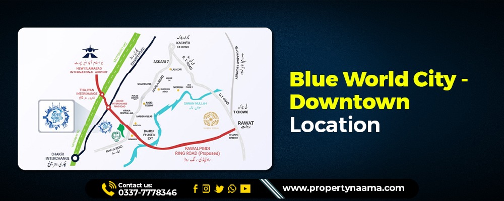 Blue World City Downtown Rawalpindi