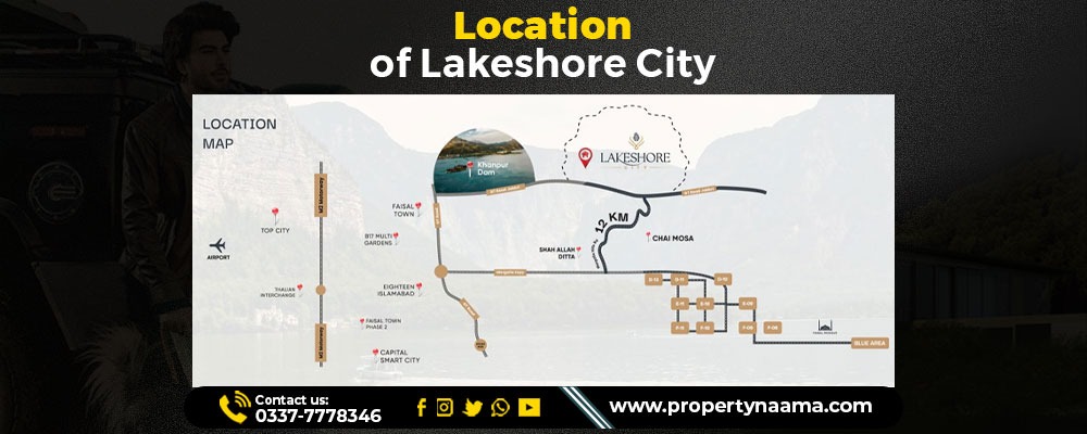 01 Kanal Plot For Sale in Lakeshore City Islamabad