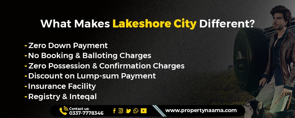 01 Kanal Plot For Sale in Lakeshore City Islamabad