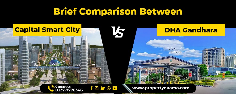 Price Difference Between DHA Gandhara and Other Societies