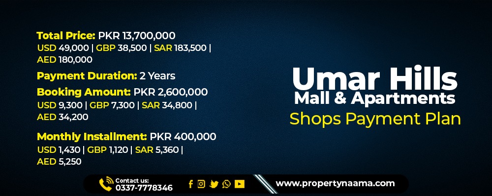 Umar Hills Mall and Apartments Updates