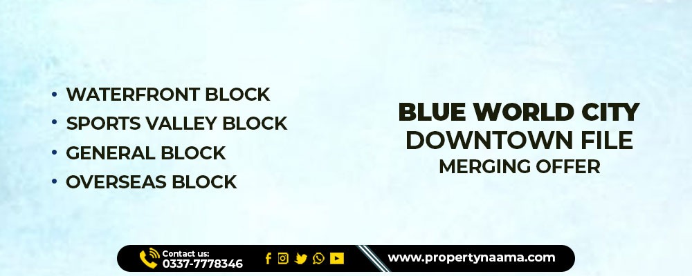 Downtown New Deal Blue World City